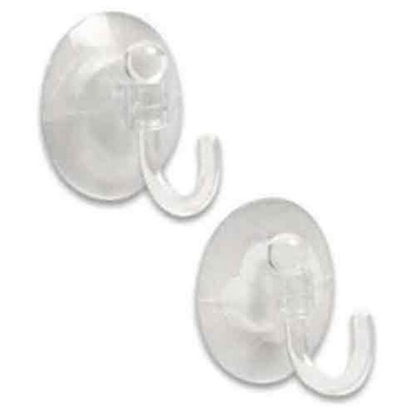 W4 Suction Hook - Pack of Two - Clear