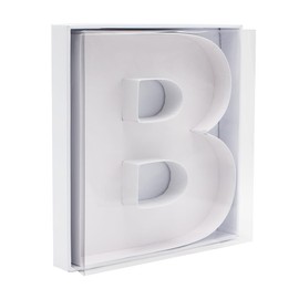 SHENGHE 12" Fillable Cardboard Letter Charcuterie Gift Box With Cover Sweets Packaging (B)