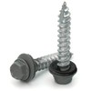 Hex Washer Head Mechanical Galvanized Roofing Screws Slate Finish -
