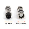 THE CIMPLE CO Coaxial Cable Compression Fitting Connector - for