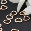 Heart Slices SOFEA 50pcs Hollow Wooden Heart Love Rustic Decoration