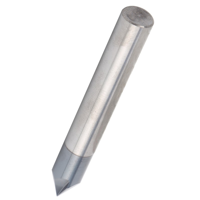 Chamfer End Mill 3 Flute 60° Milling Cutter Tungsten Steel