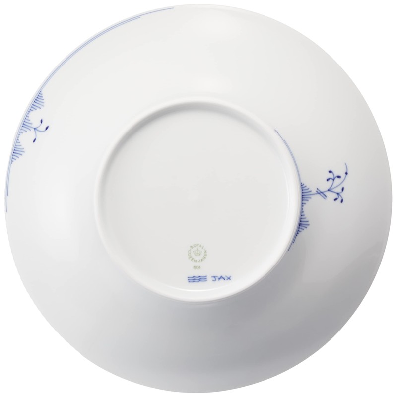 Royal Copenhagen 1017485 Blue Elements Deep Plate, 9.4 inches (24