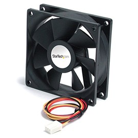 StarTech.com 60x25mm High Air Flow Dual Ball Bearing Computer Case Fan w/ TX3-3 pin case Fan - TX3 Fan - 60mm Fan (FAN6X25TX3H)