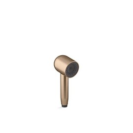 KOHLER 26286-BV Statement Single-Function HAND SHOWER, Maximum Spray Performance with an Easy-to-clean Surface, Vibrant Brushed Bronze, 2.5 GPM