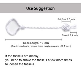 JQWUPUP 4 Pack Rustic Curtain Tiebacks - Decorative Outdoor Drape Drapery Holdbacks Holders - Hand Knitting Cotton Rope Curtain Tie Backs for Sheer and Blackout Curtain (Set of 4, Grey)