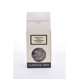 Steenbergs White Tea with Lemongrass, Rose and Orange Blossom Loose Leaf