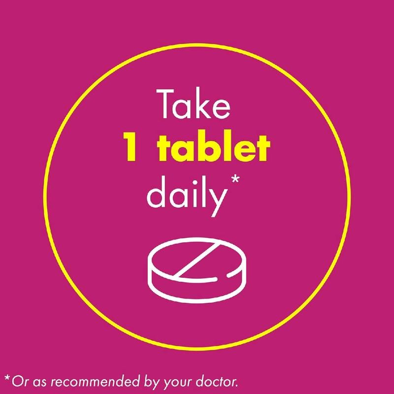 Fe 45mg Iron Supplement for Iron Deficiency, Slow Release, High