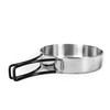 Campfrei 2 Person Stainless Steel Cooking Pot Set Cookware Camping