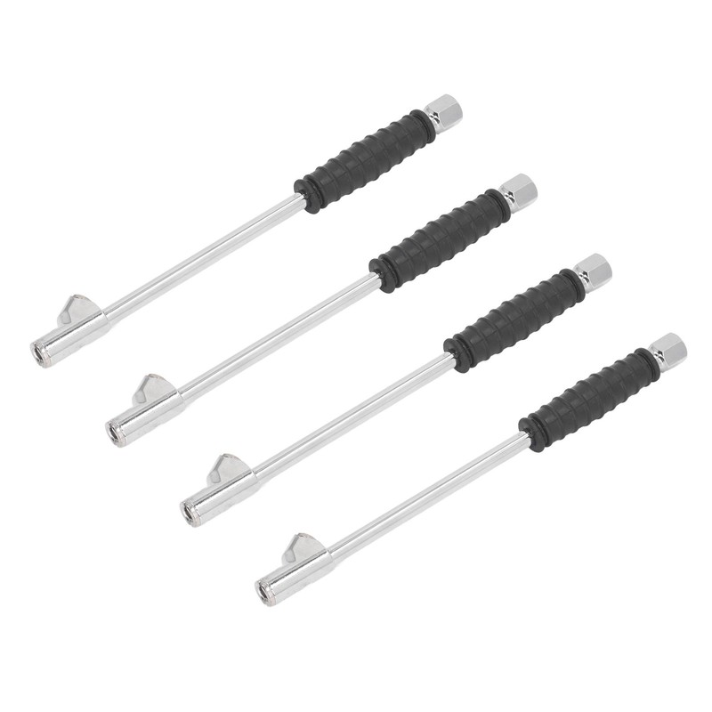 4 Pcs Dual Head Air Chuck 1/4 Inch Female NPT