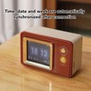 Small Wireless Bluetooth Speaker, with Lyrics Display, Retro Bluetooth Speaker