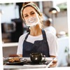 CIYODO 20pcs Chef Mask Nose Mouth Cover Restaurants Face Mask
