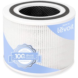 LEVOIT Core P350-P Replacement Filter, Genuine Air Purifier Filter, Supports HEPA Sleep Mode, High-Efficiency Activated Carbon for Removal of Smoke, Odor, Allergens, Pollen, Core P350-RF, 1 Pack