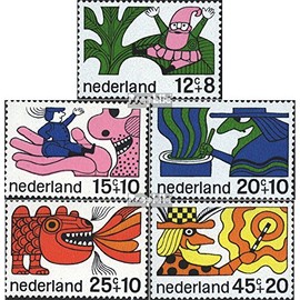 Netherlands 905-909 (complete.issue.) unmounted mint/never hinged ** MNH 1968 Fairy-tale characters (Stamps for collectors) Fairy tales/myths/legends