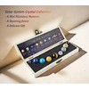 Solar System Crystal Collection - 9 Planets Gemstone Set with