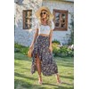 BTFBM Women 2023 Summer Spring Boho Long Skirts Dress Floral