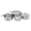 MSR Alpine Stainless Steel Stowaway Camping Pot, 475 mL