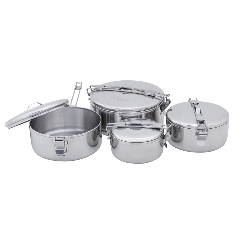 MSR Alpine Stainless Steel Stowaway Camping Pot, 475 mL