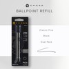 Cross Ballpoint Pen Refill - Black - Fine - Dual