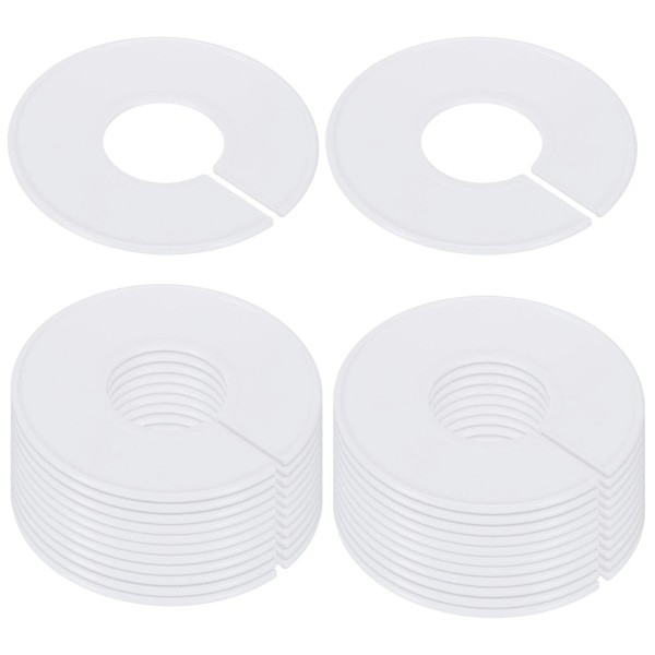 Zaplyte 24pcs Clothes Dividers Clothing Rack Size Dividers Round Separator