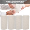 12 Roll 75 x 4500mm Gauze Skin Friendly Bandage Elastic