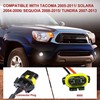 FIERYRED LED Fog Light Compatible with Tacoma 2005-2011/Solara 2004-2006/Sequoia 2008-2015/Tundra
