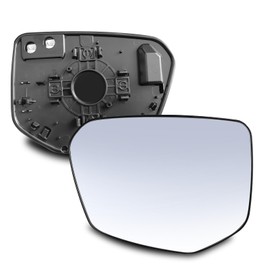 Driver Left Side Mirror Glass - Compatible with Honda Vehicles - 2016-2021 Civic, 2019-2022 Insight, 2018-2022 Envix, 2019-2022 Crider, with Heated, without Auto Dimmig, Replace# 76253-TEX-G01