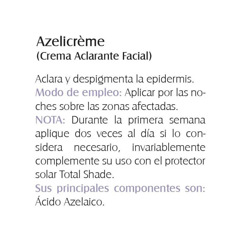 Despigmentante Azelicréme Harmonie De Marant Normal Noche