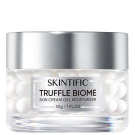 Truffle Biome Skin Cream Gel Moisturizer with White Truffle & Bubble Layer Ceramide and Probiotic Complex Soothes Sensitive Skin Reduces Redness Strengthens Barrier 1fl.oz 30g Size / 트러플 바이오메 스킨 크림 젤 보습제 화이트 트러플이 함유된 & 버블 레이어 세라마이드 및 프로바이오틱 콤플렉스 민감한 피부 진정 발적 감소 장벽 강화 1fl.oz  30g Size