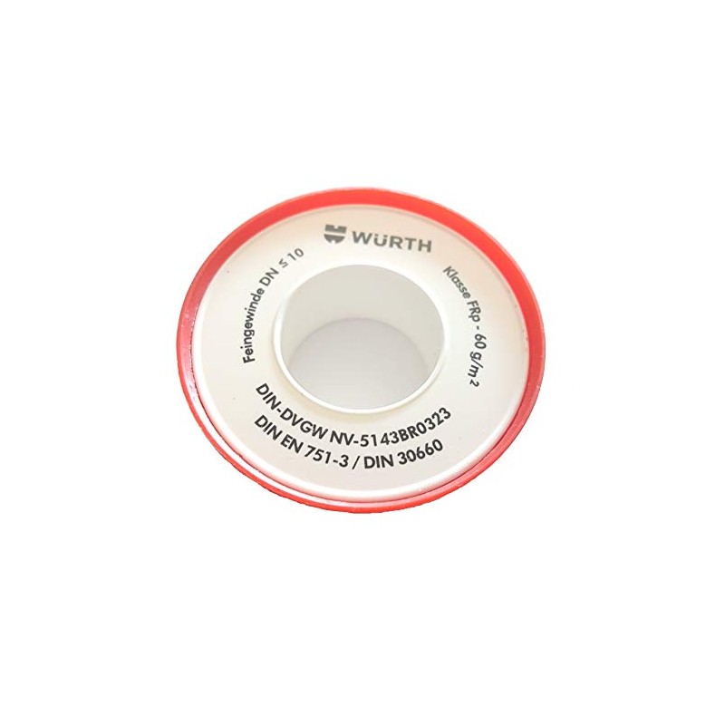 Wurth 0985030160 Thread Sealing Tape PTFE