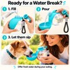 Portable Dog Water Bottle with Drinking Bowl – Compact 285