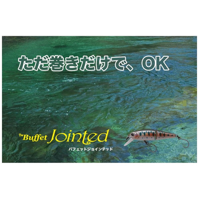 Tacklehouse Buffet Jointed (バッフェットジョインテッド) BUJ46S NO.8 Silver Chart