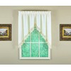 Today's Curtain, Heirloom Battenberg Eyelet Swag 38", Ecru, 58" W
