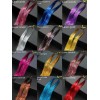 Cabello De Oropel Fosforescente 120cm Metálico Brillante