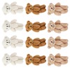 12 Pcs Mini Stuffed Bears Comfortable Soft Cute Mini Teddy