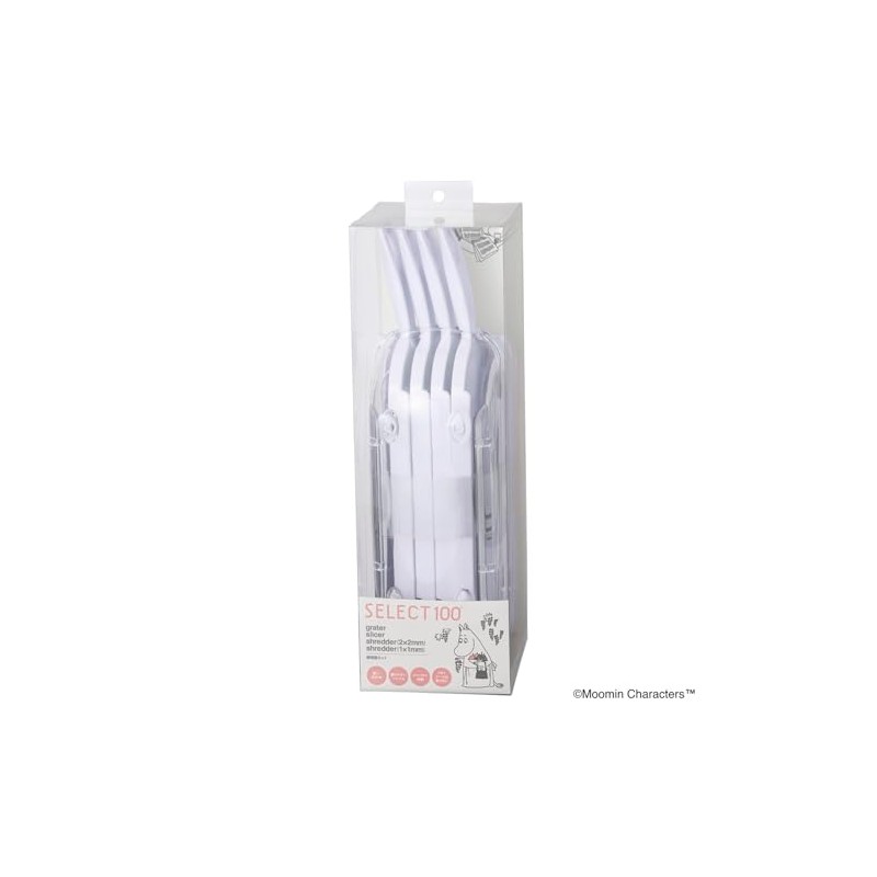 Kai Corporation DH3204 Cookware Set, Slicer, Shredder, Fine, Grater, Dishwasher