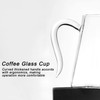 600ml Hand Drip Coffee Glass Cup with Unique Eagle Beak