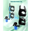 UTV Tool Holder Bed Mount with Rotatable Rubber Clip Compatible