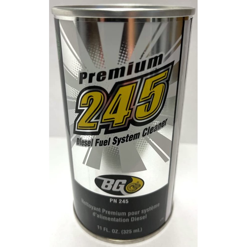 3 cans of BG 245 Premium Diesel Fuel System Cleaner