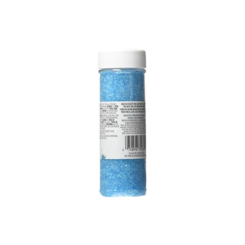 Wilton Sparkling Sugar Decorating Sprinkles, 5.25 oz., Blue