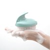 Scalp Massage Shampoo Brush for Exfoliation Buckle Pore Shampoo Brush Pink
