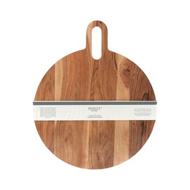 Hosley 19.25 Inch Extra Large Acacia Wood Cutting Board – Thick Heavy Duty Chopping Block for Kitchen, Butcher Block, Meat, Vegetables & Charcuterie