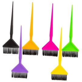 Baluue 6pcs Hair Dyeing Tinting Tools for Salon Hair Dye Brushes Essential Supplies for Highlights and Application