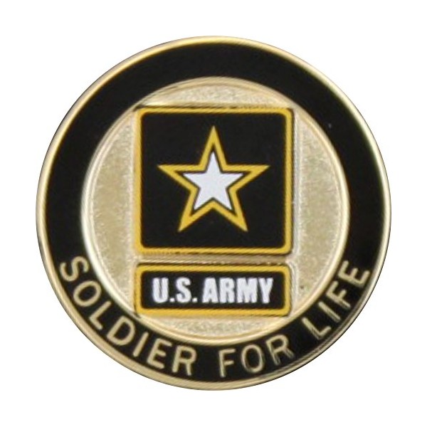 Soldier for Life Lapel Pin