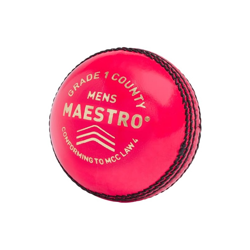 Gunn & Moore GM Leather Cricket Match Ball, Maestro Grade