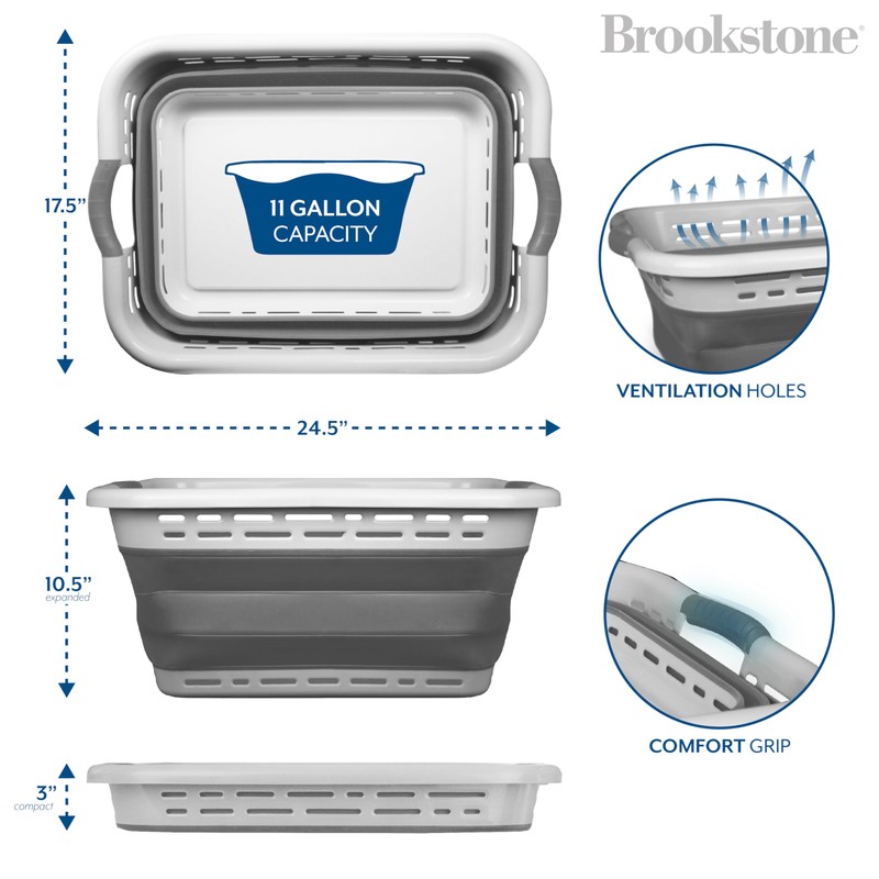 BROOKSTONE, 1 UNIT, 11 GALLONS - [OUR LARGEST BASKET EVER]
