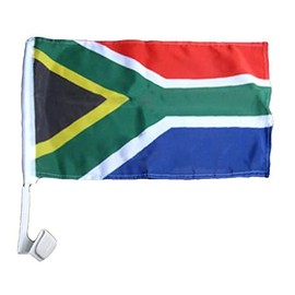 12x18 Wholesale Lot 12 South Africa Country Car Vehicle 12"x18" Flag