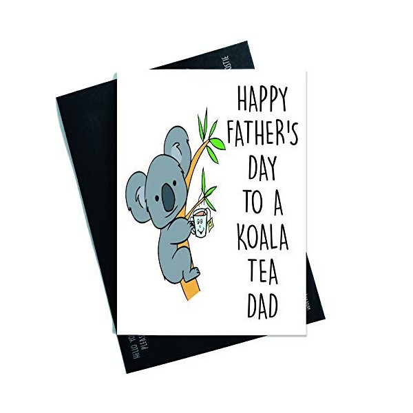 Funny Father's Day Card Happy Father's Day to A Koala