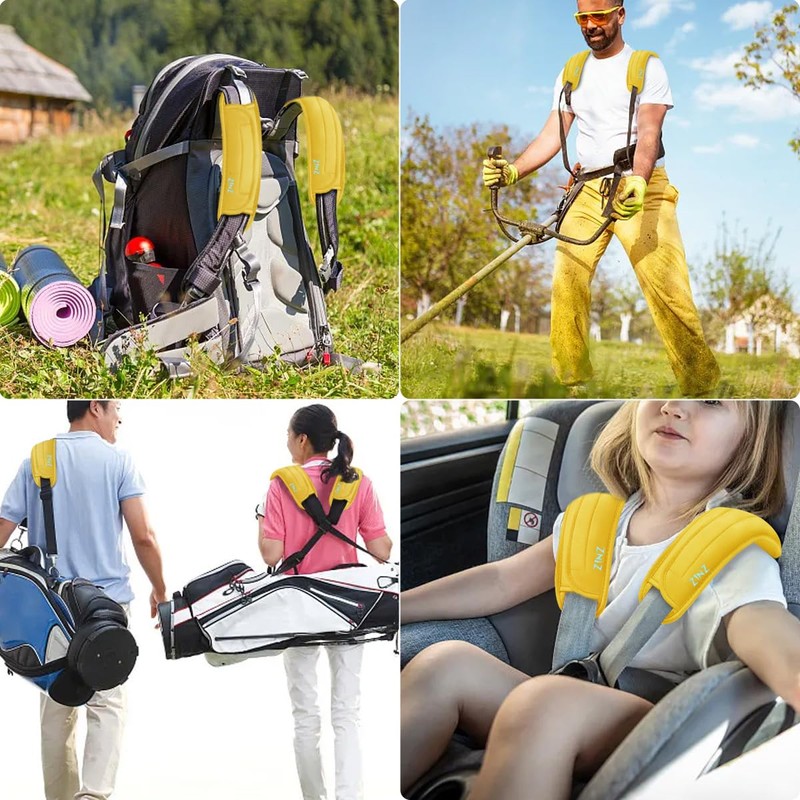 ZINZ 2-Pack Universal Shoulder Pad with Ultra Thick Cushion for