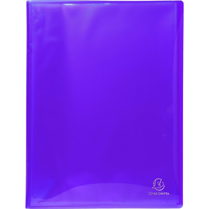 Exacompta iderama Porte Vues Polypropylene Lisse 60 Colours May Vary